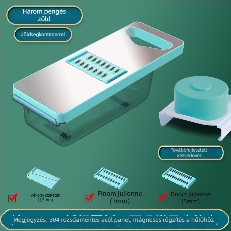 Multifunkcionális zöldségvágó készlet - Márka Youluoman; Modell 8028; Stílus: Light Luxury; Funkció: Multifunkcionális; Kategória: Multifunkcionális zöldségvágó