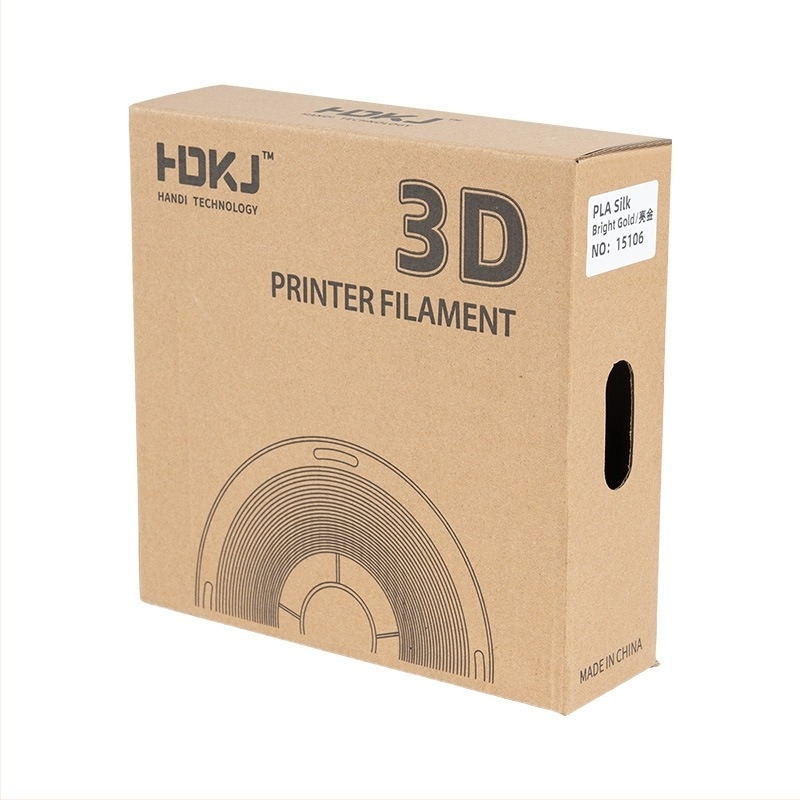 PLA Silk filament 3D nyomtatáshoz, élelmiszerrel érintkező, selymes felület