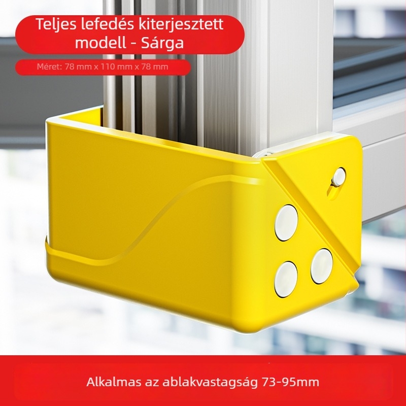 Alumínium ablak sarkvédő - Ütközés elleni védelem, belső nyitású, védő burkolat