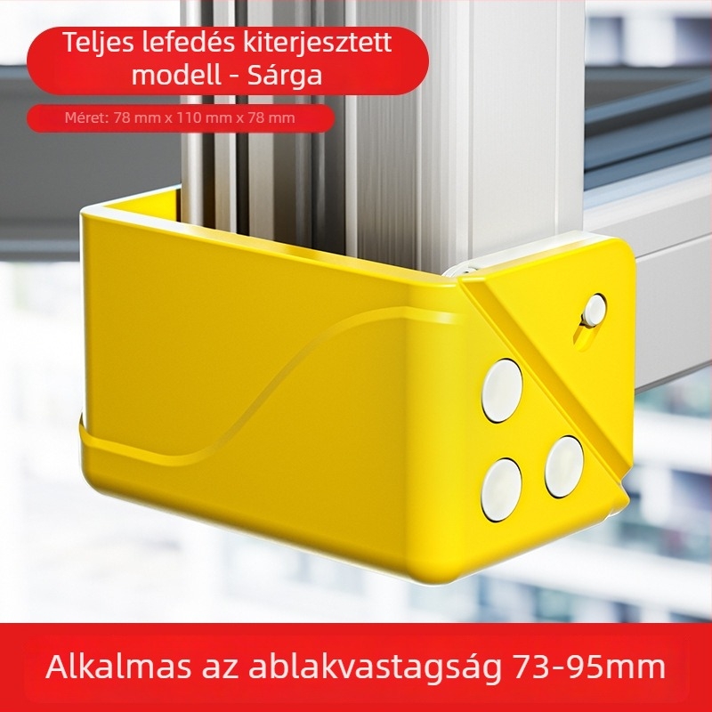 Alumínium ablak sarkvédő - Ütközés elleni védelem, belső nyitású, védő burkolat