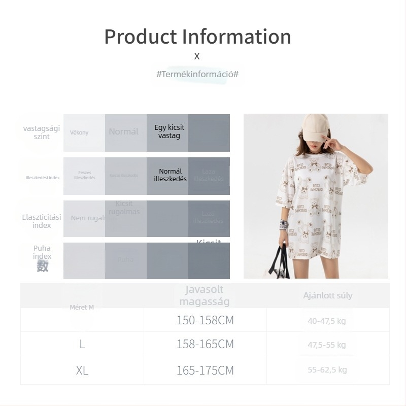 Medve minta, koreai stílusú háromrészes fürdőruha nőknek, párnázott felső, milk silk anyag 92% elasztán