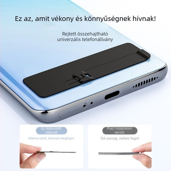 Lazy Bracket Telefon-tartó - Friendly, ötvözet, univerzális, rezgéssmentes