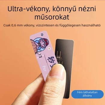 Lazy Bracket Telefon-tartó - Friendly, ötvözet, univerzális, rezgéssmentes