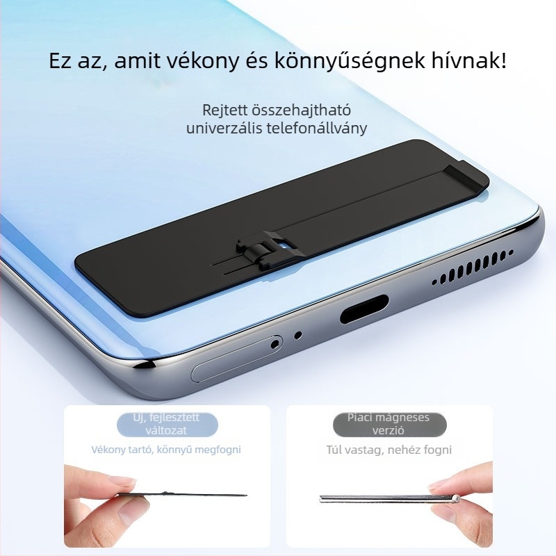 Lazy Bracket Telefon-tartó - Friendly, ötvözet, univerzális, rezgéssmentes