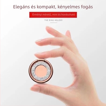 Telefon gyűrűs tartó, fém, universal, testreszabható