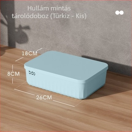 BDO apró holmik tároló kosár – PP asztali rendező, 5–10 L kapacitás, sokoldalú, por- és nedvességálló, modern minimalista design, modell BDO-6220