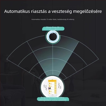 Telefonhoz Bluetooth nyomkövető — intelligens helymeghatározó kulcsokhoz, háziállatokhoz, gyerekekhez és idősekhez