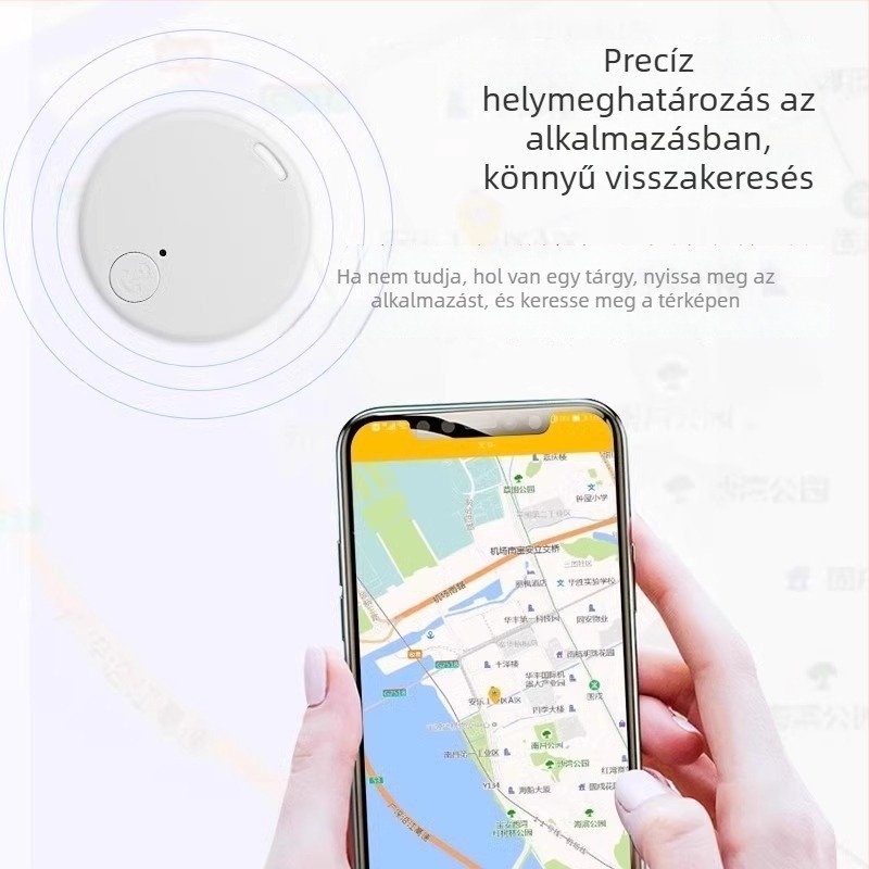 Telefonhoz Bluetooth nyomkövető — intelligens helymeghatározó kulcsokhoz, háziállatokhoz, gyerekekhez és idősekhez