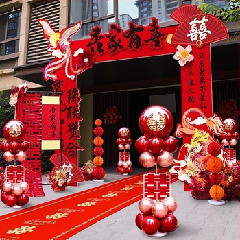 Haoyu KT board – esküvői ív üdvözlő oszloppal a kültéri kapuhoz, kartonos csomagolás, esküvői használatra