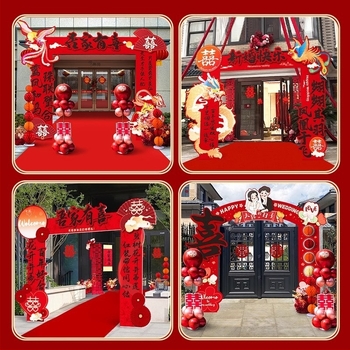 Haoyu KT board – esküvői ív üdvözlő oszloppal a kültéri kapuhoz, kartonos csomagolás, esküvői használatra