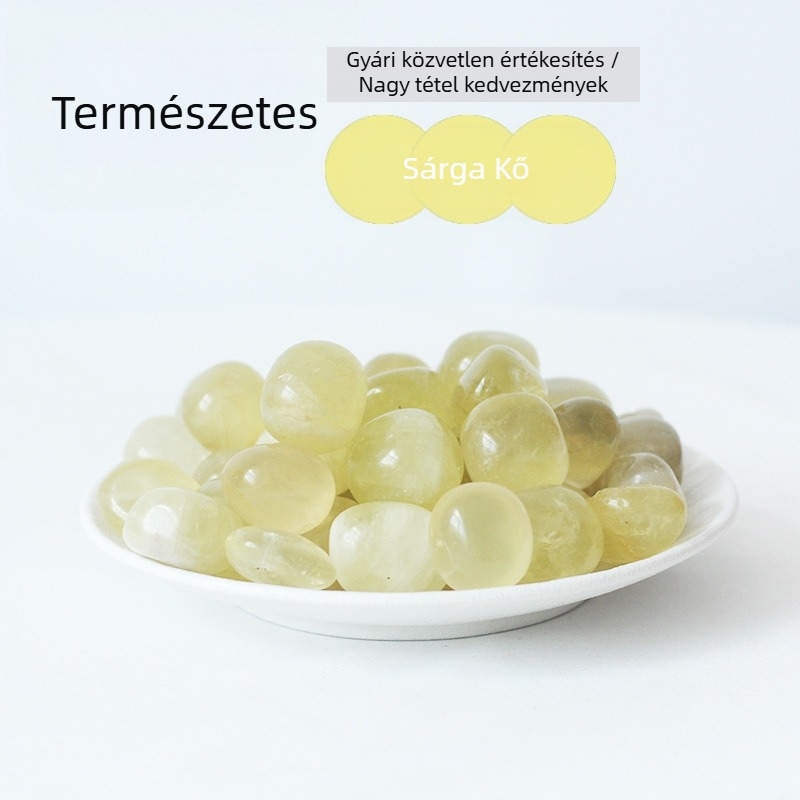 Természetes citrin kristály degaussoló kő akváriumi tájépítéshez