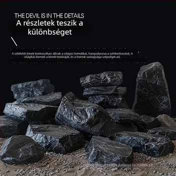 Akváriumi tájkő – Fekete Arany Kő, nyers kő akváriumi tájképekhez; dekoratív patak- és kanyon-kő; Doboz mennyiség: 1; Súly: 1; Márka: Egyéb; Importált: Nem