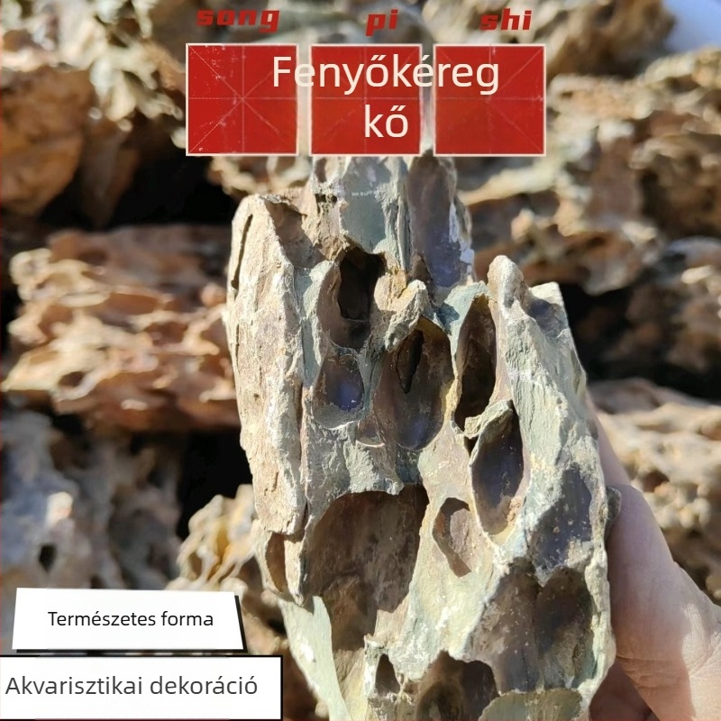 Akvarisztikus táj-kövek blokkokban, természetes porózus kő akváriumhoz; Eredet: Hebei; Csomagolás: 100 darab; Tömeg: 100; Kategória: Tájkövek
