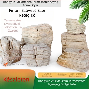 Természetes többszörös rétegű kő akvárium- és kertkialakításhoz | 0,1–10 kg/db | Személyre szabott csomagolás | Tájkő