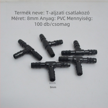 Akvárium háromutas csatlakozó, 100 darab csomagolásonként, anyag: Egyéb, termékkód AL633569447759