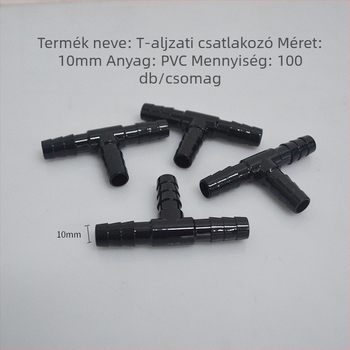 Akvárium háromutas csatlakozó, 100 darab csomagolásonként, anyag: Egyéb, termékkód AL633569447759