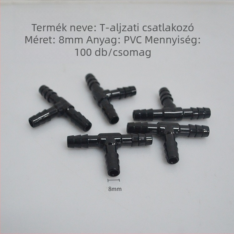 Akvárium háromutas csatlakozó, 100 darab csomagolásonként, anyag: Egyéb, termékkód AL633569447759