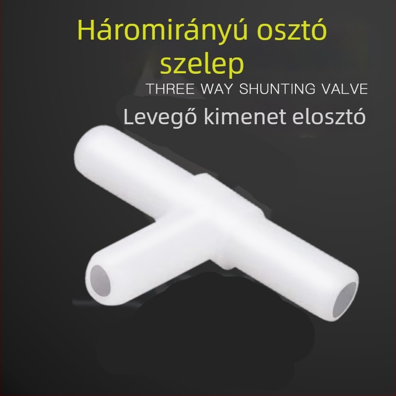 Akváriumi műanyag oxigéncső csatlakozók: egyenes, T-alakú, kereszt és L-alakú adapterek (Anyag: Műanyag; Tömeg: 50 g; Kategória: Akváriumi berendezések; Termékcsoport: Kiegészítők)