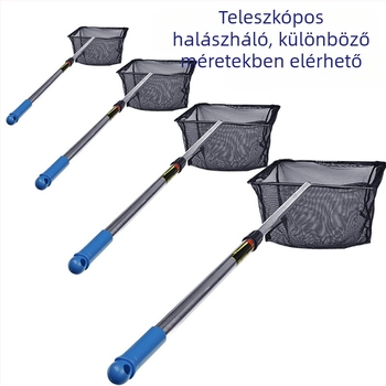 Koi tó háló - nylon/rozsdamentes acél, 500 g, Guangdong eredetű, akváriumi felszerelés