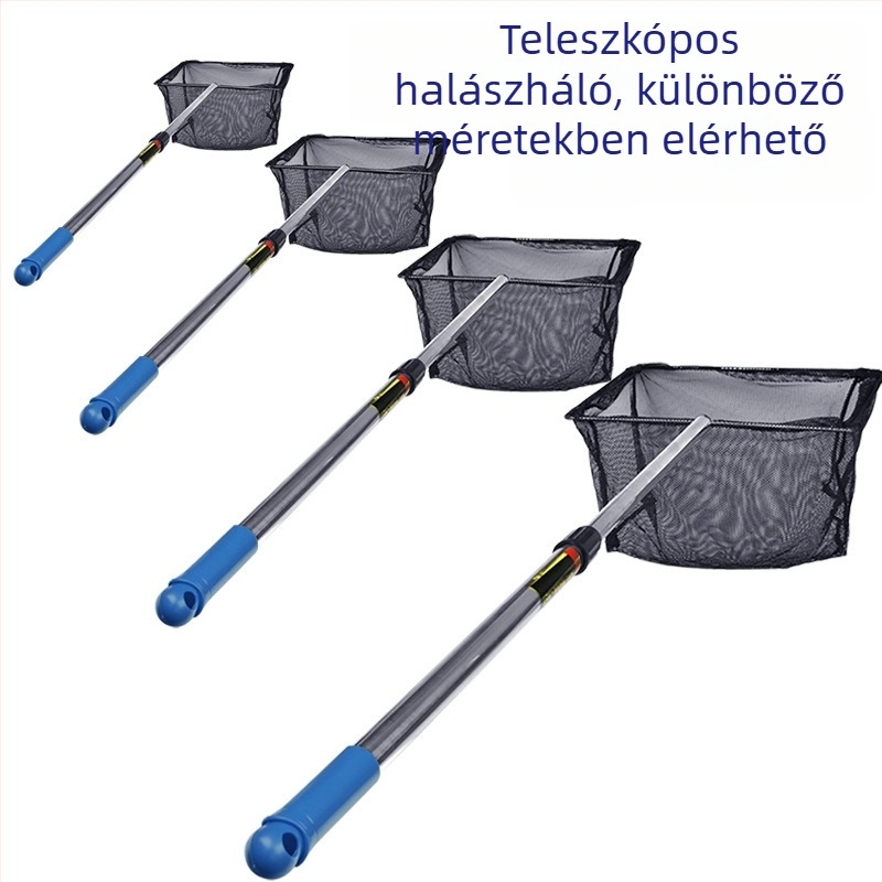 Koi tó háló - nylon/rozsdamentes acél, 500 g, Guangdong eredetű, akváriumi felszerelés