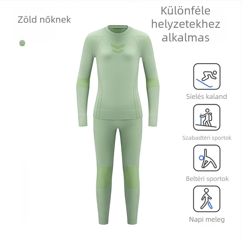 Gyerekeknek készült gyorsan száradó sí szett: nedvszívó, lélegző, meleg, rugalmas tartás