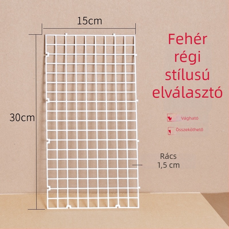 Az akvárium aljának elválasztólemeze, akril szűrőpumpa, műanyag hálós elválasztó