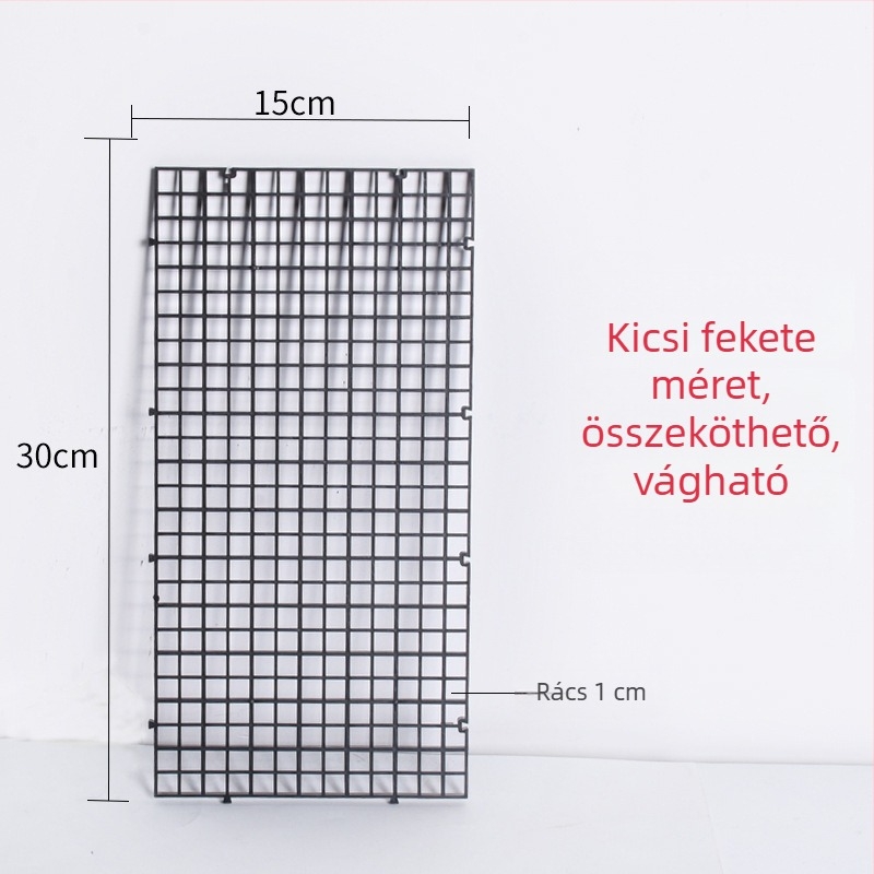 Az akvárium aljának elválasztólemeze, akril szűrőpumpa, műanyag hálós elválasztó