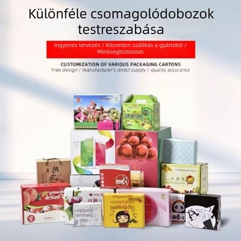 Személyre szabott hullámkarton ajándéktároló doboz — nyomtatási technika, márka Xinyuyang csomagolás, anyag papír/karton, eredet Hebei, testreszabás