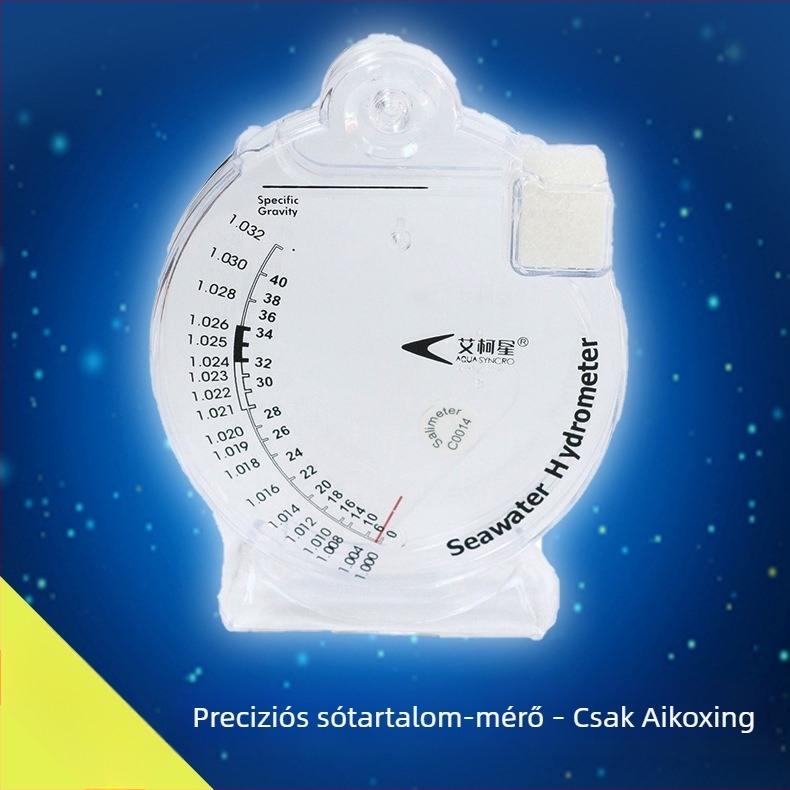 Nikko Star SWH06 Tengervíz sótartalom-mérő – kiváló precizitású hidrométer