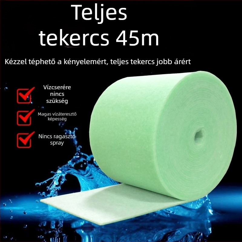 Akvarisztikus szűrőpamacs — tépett, nagy sűrűségű felső szűrőanyag és szivacs