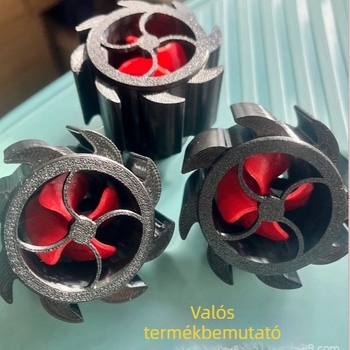 Akvaris vízkiáramló módosító készlet forgó áramlással, PLA anyag, kompatibilis a 20/25/32 mm könyökidomokkal