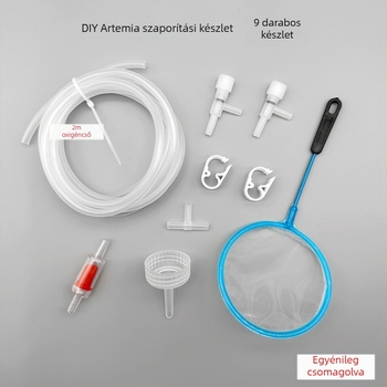 DIY Artemia brine shrimp keltető készlet akváriumhoz — műanyag anyag; nem importált; akváriumi felszerelés