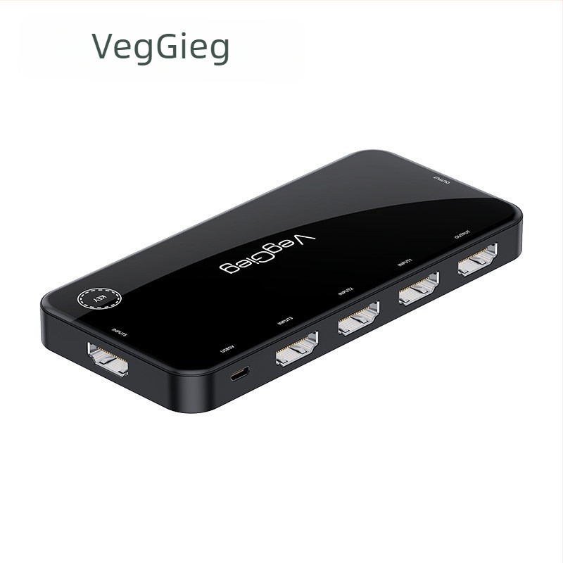 HDMI elosztó 1 bemenet 4 kimenet, 4K felbontás, OEM elérhető, 1 éves garancia