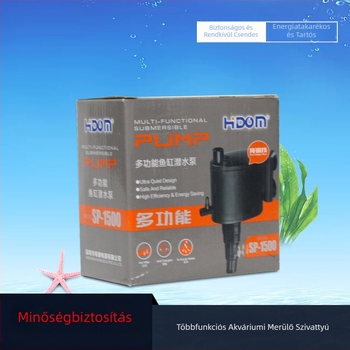 Xiteng három az egyben merülő szivattyú akváriumhoz, beépített merülő szűrővel és oxigénszivattyúval, halastó keringetésére
