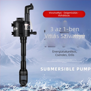 Xilong merülő akváriumi szivattyú műanyag testtel, oxigénellátás és áramlás XQ230A/320A/380A/520A/620A