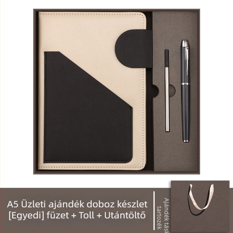 Notesz műbőr borítóval, spirálkötéssel, Dowling papír 80 g, 200 oldal, kreatív trendek stílusa - cj02