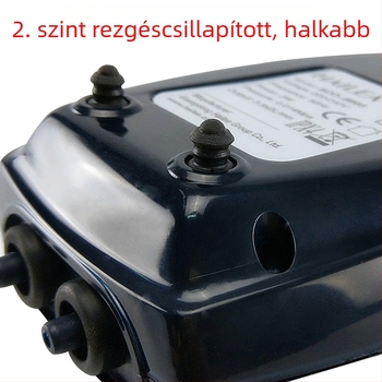 Haili ACO-6604 csendes, kétlyukas szabályozható oxigénszivattyú akváriumi aerátor