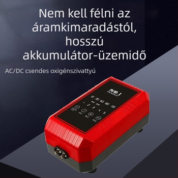 AC-áramú oxigénpumpa akváriumhoz, ultra-csendes oxigenizáló belső és kültéri használatra