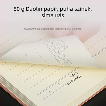Juhbőr borítású notesz, spirálkötéses, 80 gsm papír, 50–100 oldal, üzleti irodai stílus