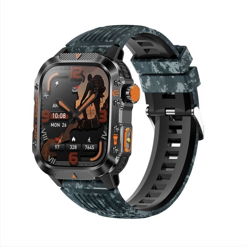 HT36 Okosóra Beidou GPS-szel, Bluetooth hívások, pulzusszám-monitorozás, vér oxigén-szint mérés, vízálló