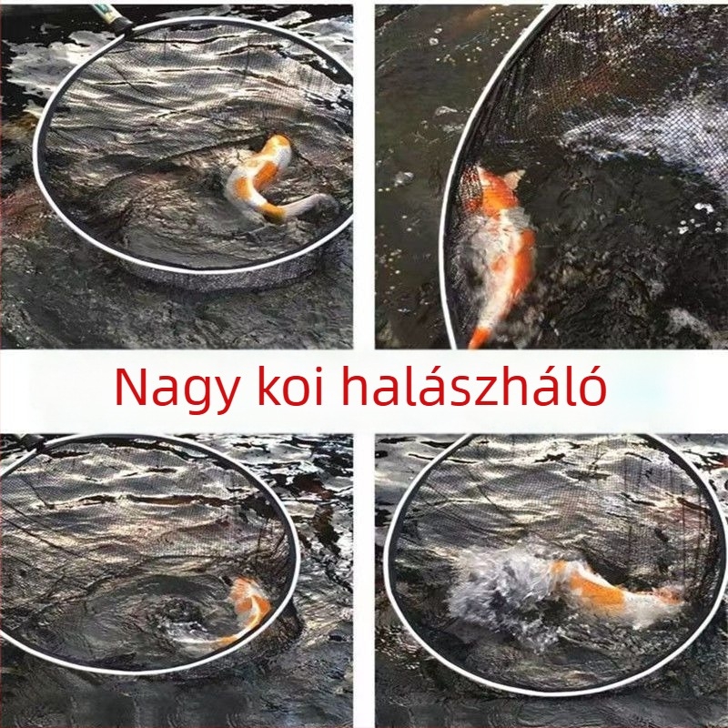 Koi tó kézi háló — Akvárium berendezés, Szűrő, Anyag: Egyéb; Eredet: Egyéb