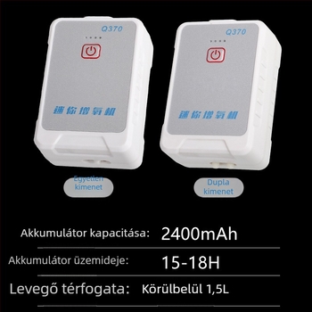 Tölthető levegőpumpa otthoni és akváriumi használatra, hordozható, csendes oxigénpumpa kültéri horgászathoz
