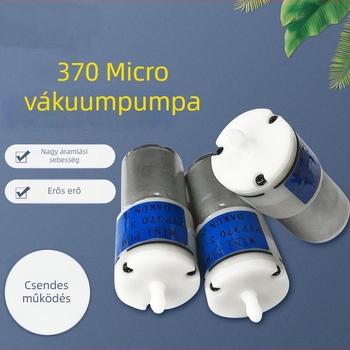 370 Légpumpa — DC Diafragmumpumpa, Oxigénadagoló Pumpa, Akváriumi Berendezés, Márka Daxi, Tömeg 0.2