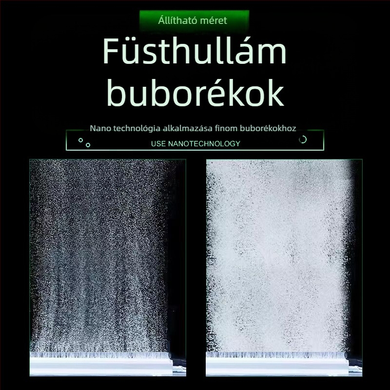 Fisherman Akváriumfelszerelés – Anyag: strucc toll; Nano levegőlemez; Bubble Stone; Ultra-Quiet oxigénfej