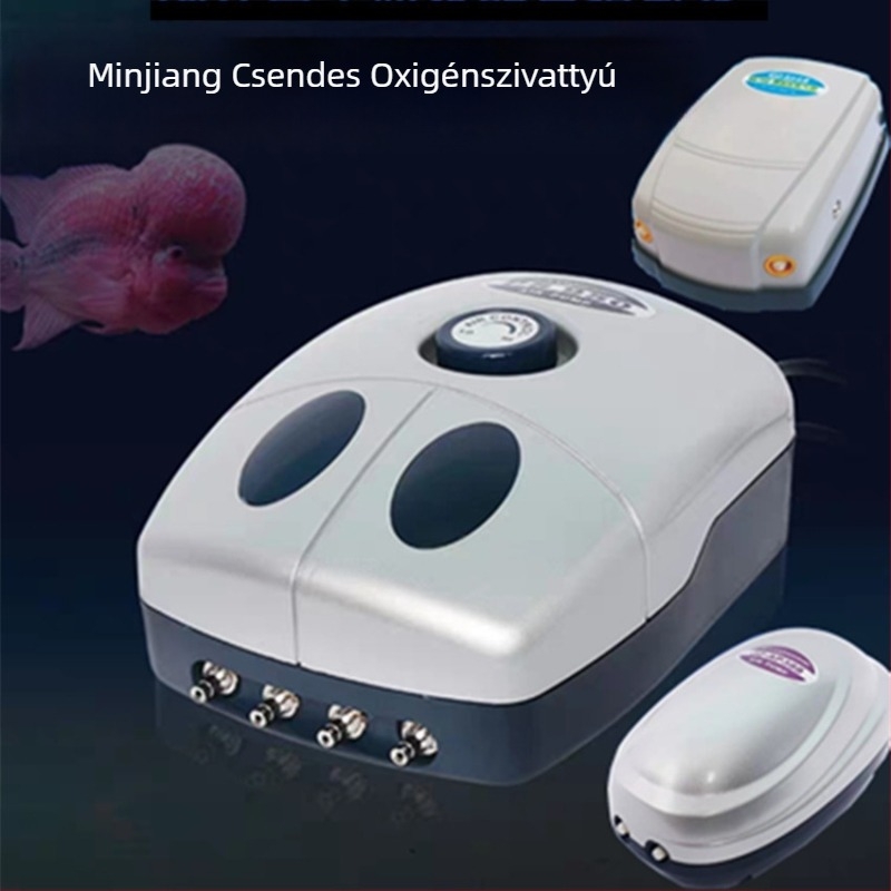 Minjiang River rendkívül csendes akváriumi oxigénszivattyú NS350/750 AP188/288/388 PS850/950
