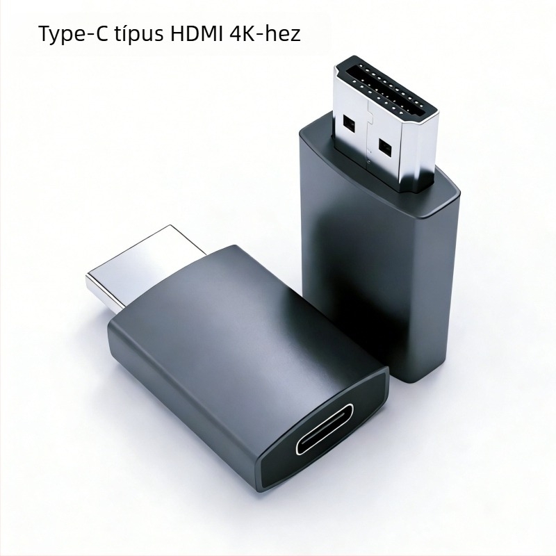 Type-C női HDMI/DP adapter – 8K felbontás, 1 m kábel, TY20HD12