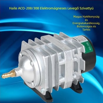 Hailey Elektromágneses levegőpumpa oxigénellátáshoz tengeri medencéhez, 3000 g
