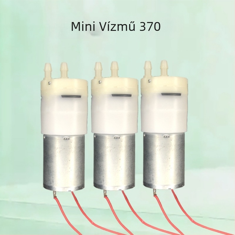 370 Akváriumi multifunkciós vízszívó és oxigénellátó pumpa otthoni használatra, tömeg 63,3 g