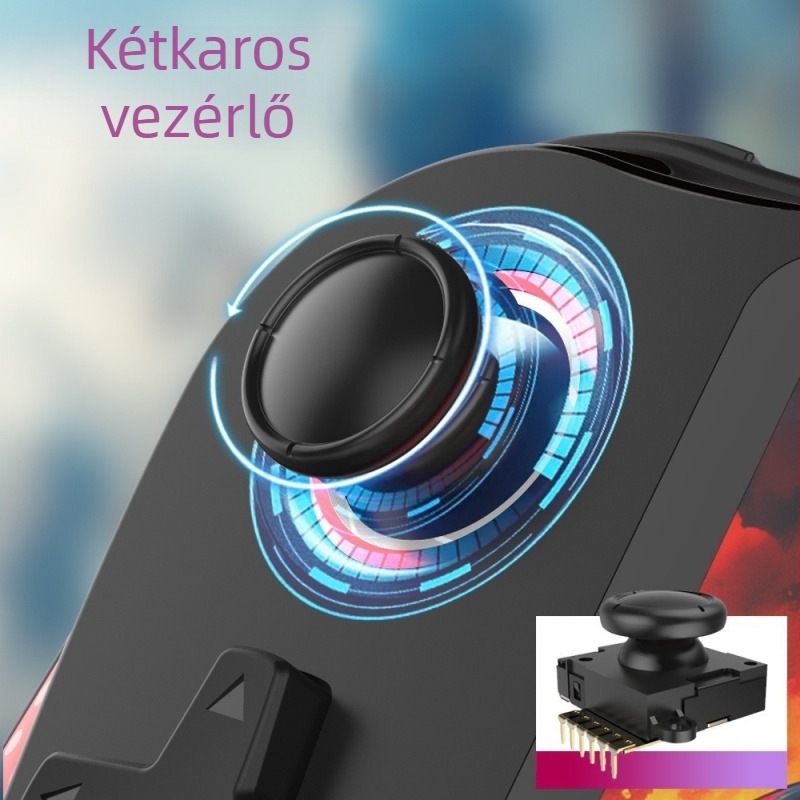 Nyílt forráskódú kézibeszélős játékkonzol kettős joystickokkal, 128 GB memória, USB csatlakozó, MP3 lejátszó – retró hordozható arcade