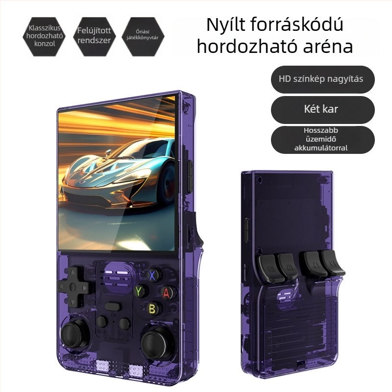 Kézben tartható joystick játékkonzol RPG-vel, 64/128 GB Liux, USB, vezetékes